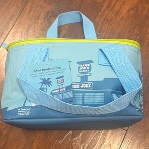 Trader Joe's Blue Insulated Bag